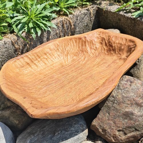 Cesta in legno di Rovere