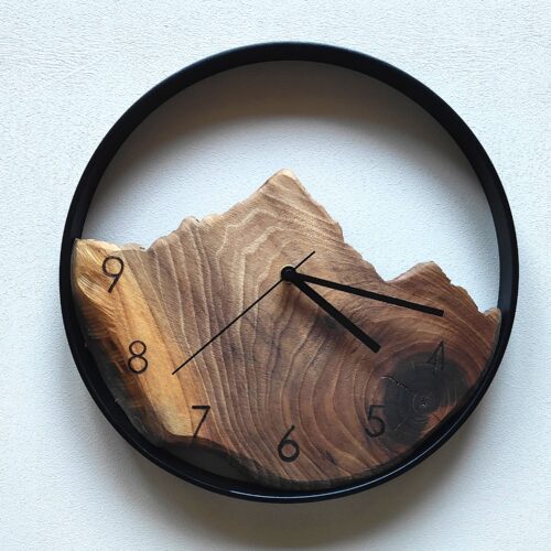 Orologio in legno di Noce ⌀35