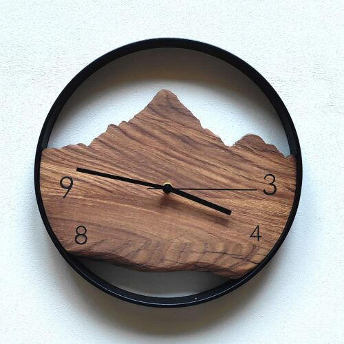 Orologio in legno di Rovere ⌀35