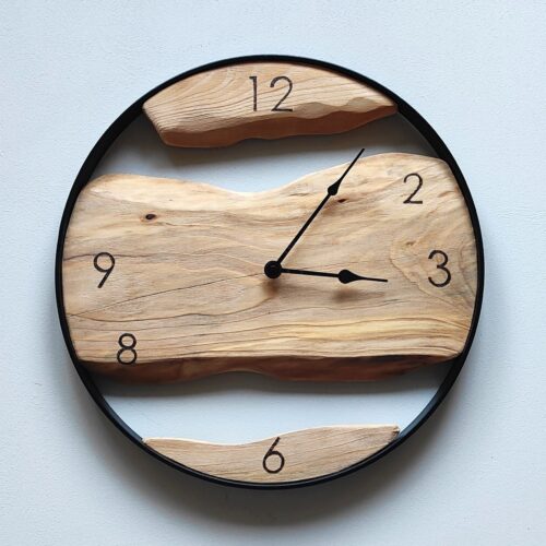 Orologio in legno di Cedro ⌀50